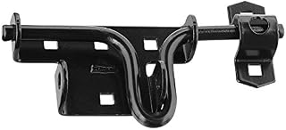National Mfg N165506 Slide/Sliding Bolt Door/Gate Latch, Satin Black