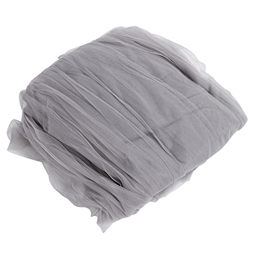 Aumotop Children Bed Canopy Netting Elegant Color Net Breathable Soft Sturdy Durable Effective Keep Baby Away From Indoor Corner (Grey)