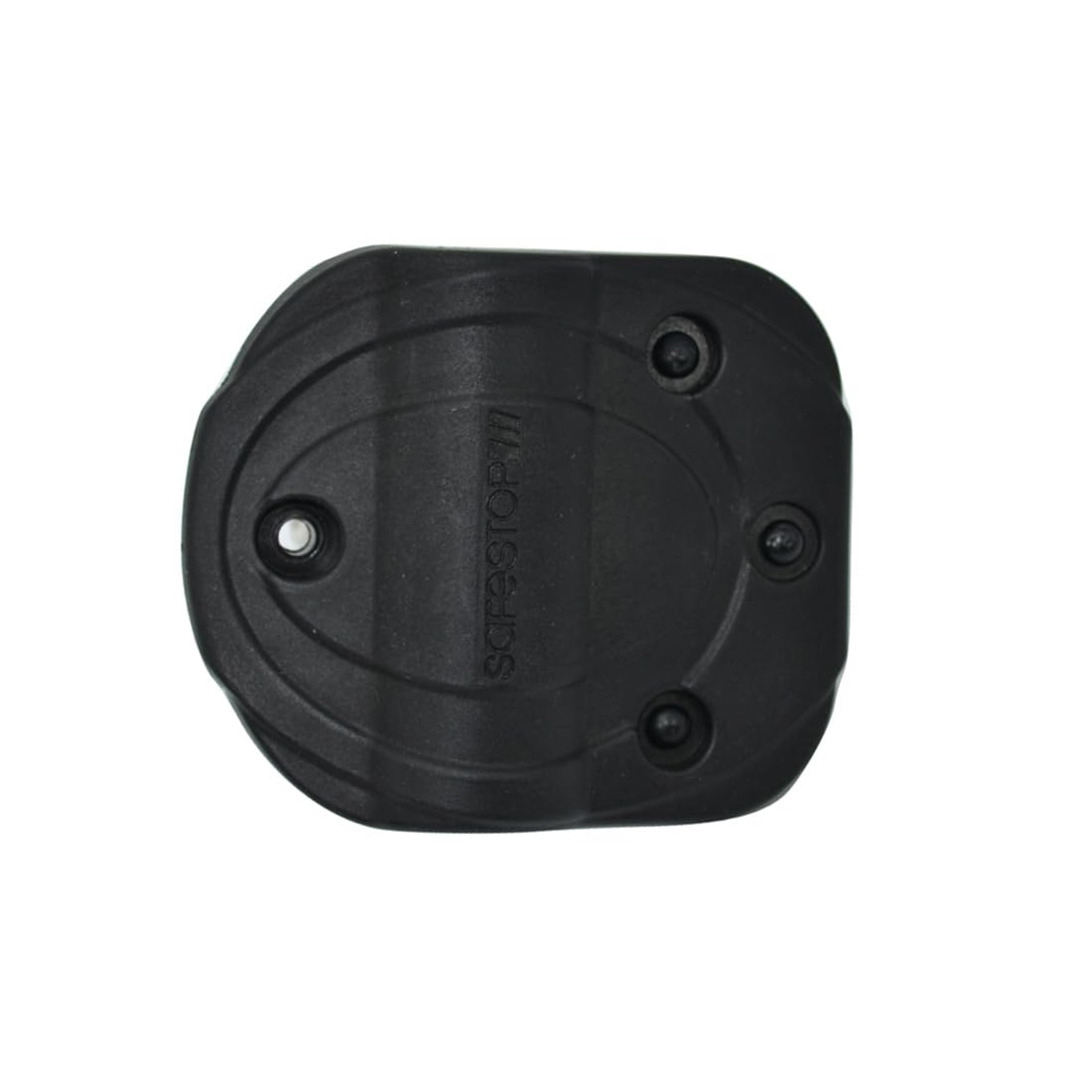 Safetech Hardware Polymer Gate Stop | Damage Protection Bumper Reduces Gate Closing Noise | Prevent Gate Slamming, Hinge Overextension & Sway | Vinyl/