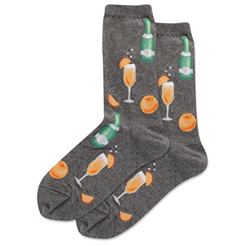 Hotsox Women's Mimosa Crew Socks 1 Pair, Women's 9-11