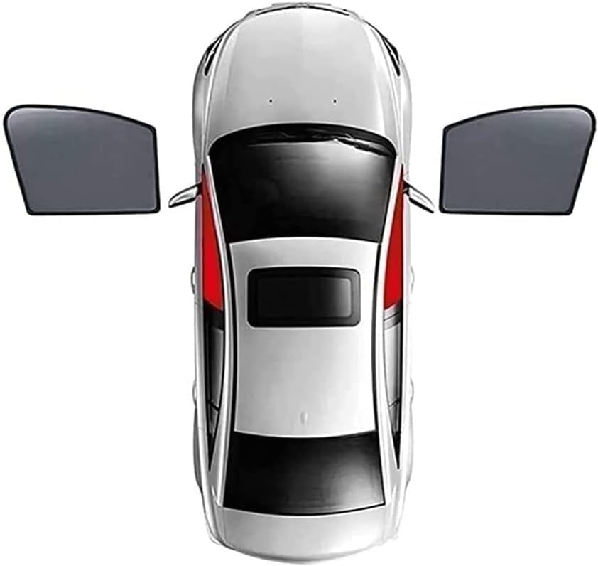 Parasol Coche Lateral Ventana para INFIN Q50(53CM) 2014-, Anti UV Malla Bebé de Ventana Niños y Mascotas