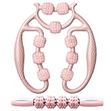 SGZIOO 2 Stück Massageroller Beine, Anti Cellulite Massagegerät mit 9 Rädern, Manuell Cellulite Roller, Lipödem Massagegerät für Oberschenkel, Beine, Arm, Beinmassagegerät für Entlastung Muskelkater