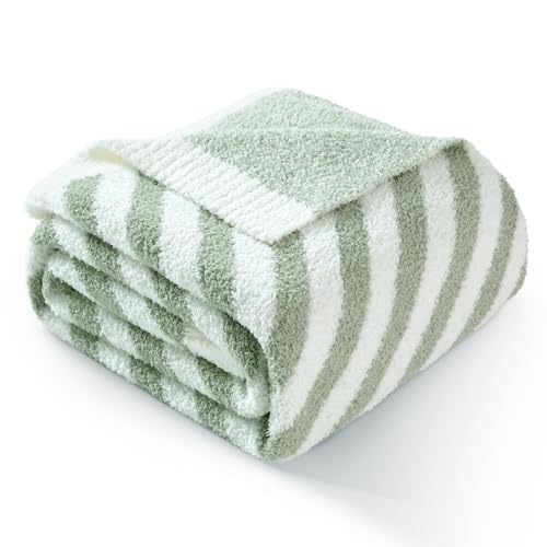 Image of Snuggle Sac Ultra Soft Throw Blanket, Sage Green, 50 inchx60 inch
