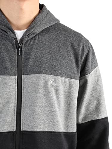 Image of CHKOKKO Men Winter Sports Running Zipper Stylish Jacket Anthra 3XL