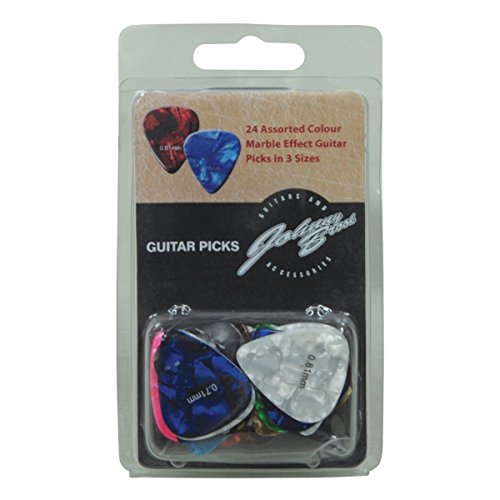 Picks guitare marbre assortis pour vos sessions de musique