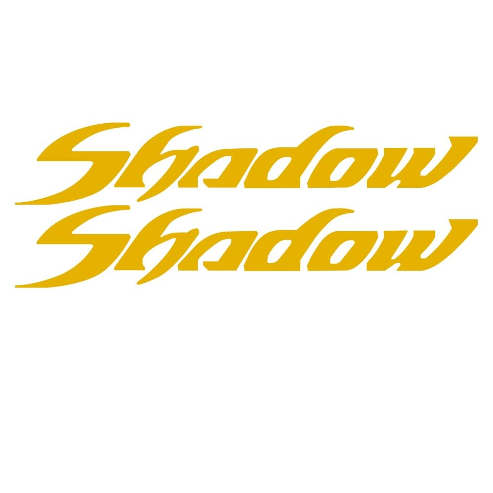 Adesivi Serbatoio 3D Per Honda Shadow VT/VTX | Emblema In ABS | Copri Graffi | Design 1:1 | Nero - Foto 5