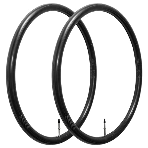 YunSCM 2PCS 700C Heavy Duty Bike Inner Tubes 700x25C 700x28C 700x30C 700x32C 700x34C 25/34-622 28" Bicycle Tubes FV60 Long Presta Valve Compatible with 700x25/34C MTB/Moutain/Gravel/Road Bike Tyre - Image 4