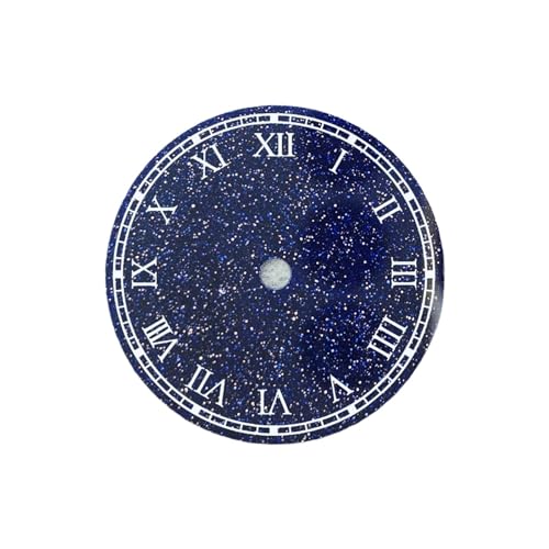 Cadran CNC 28.5mm Bleu Étoilé NH35 pour Réparer et Personnaliser