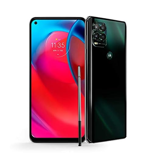 Moto G Stylus 5G | 2021 | 2-Day battery | Unlocked | Made for US by Motorola | 6/256GB | 48MP Camera | Cosmic Emerald