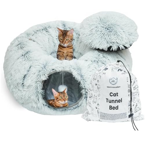 Movinnovation Katzentunnelbett für Indoor-Katzen