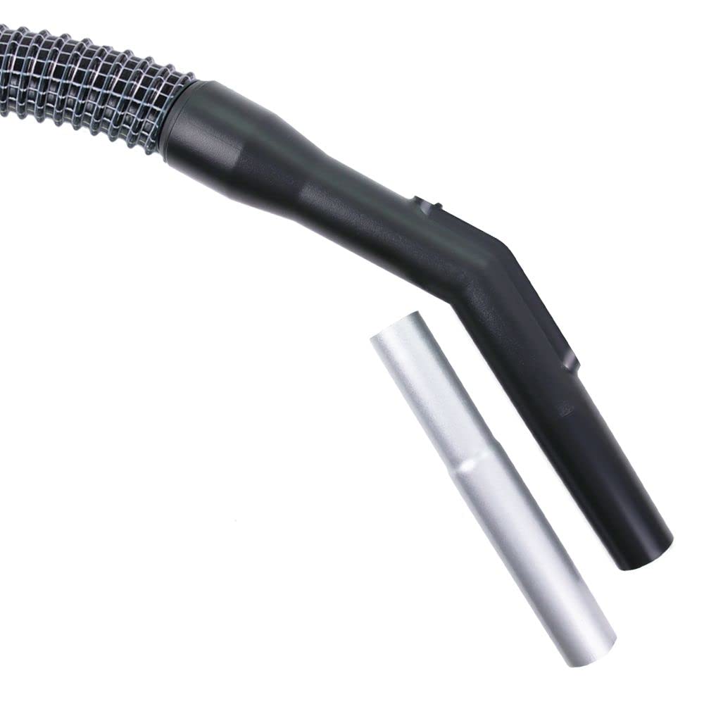 1A SCHLAUCH - Gewebeschlauch mit Handgriff für alle Industriesauger Kesselsauger mit 58 mm Anschluss Knickfest und sehr flexibel - TOP QUALITÄT
