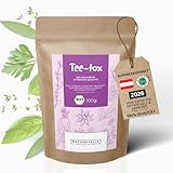 NATURAVELLA Tee-tox Bio Bitterkräutertee | 100g | Mate, Mariendistel...