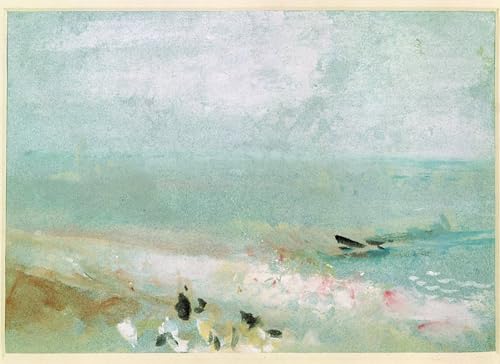 Toile Plage William Turner pour une ambiance marine et épurée dans votre salon