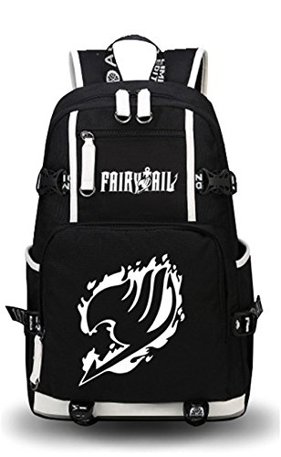 YOYOSHome Luminous Anime Fairy Tail Cosplay Daypack Bookbag Laptop Bag Backpack School Bag (4)