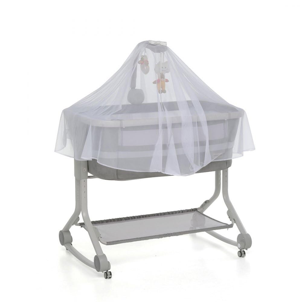 Foppapedretti MyBebè Culla Co-Sleeping, per Bambini dalla nascita a 6 mesi (fino a 9 Kg), Perla