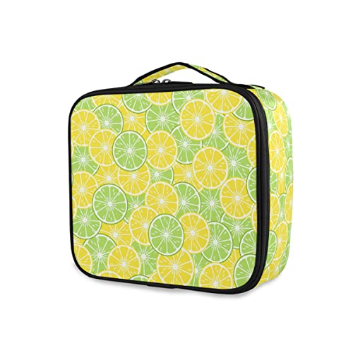 Trousse de maquillage avec compartiment pinceaux et séparateurs modulables GAIREG