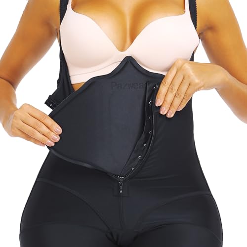 Ab Board Post Surgery Liposuction 360 Lipo Foam Abdominal Compression Board for Tummy Tuck BBL Recovery – Stomach Board for Faja Flattening and Lipo Foam Pads for Lipo Recovery Support Black