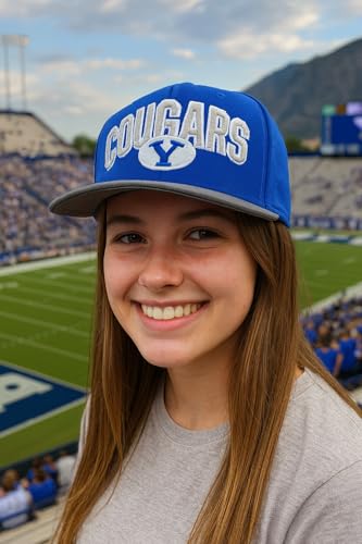 Gorra Snapback Clasica Ajustable Two-Tone BYU miniatura 3