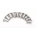 Aluminum Oval Head Quarter-Turn 5/16 In Fasteners,.500 In,10 Pack