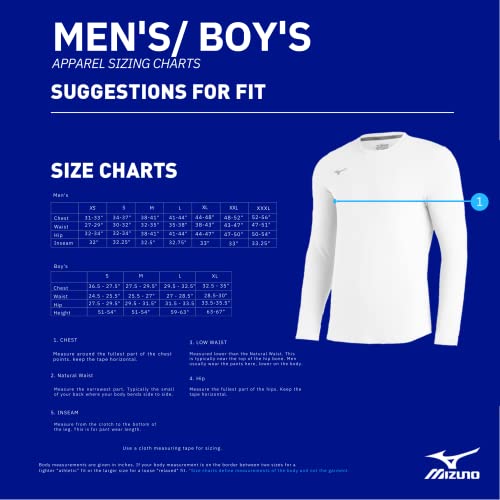 Mizuno Comp Diamond Long Sleeve Crew3
