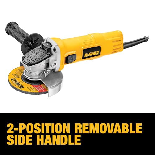 DEWALT Angle Grinder, One-Touch Guard, 4-1/2 -Inch (DWE4011) - image 7