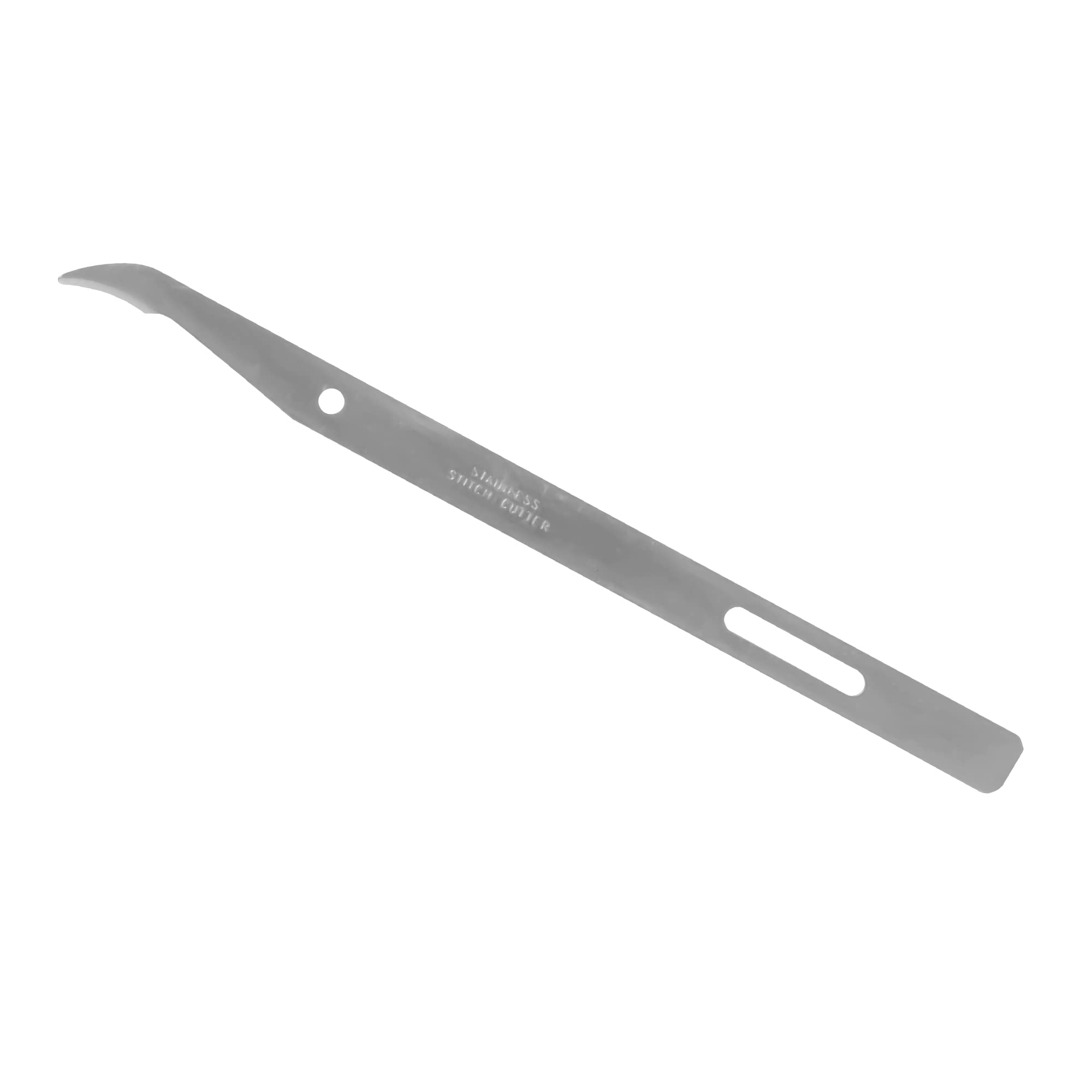 Fadenmesser 100 Stk. Sterile, lange, chirurgische Fadenschneider aus rostfreiem Edelstahl 110mm
