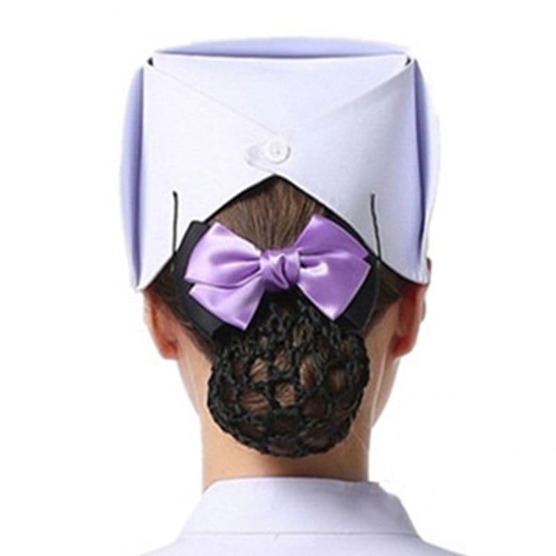 Chapeau d'infirmière pour femme, chapeau d'hirondelle, chapeau d'infirmière, costume pour cérémonie d'école d'infirmière, cérémonie d'épinglage (blanc)