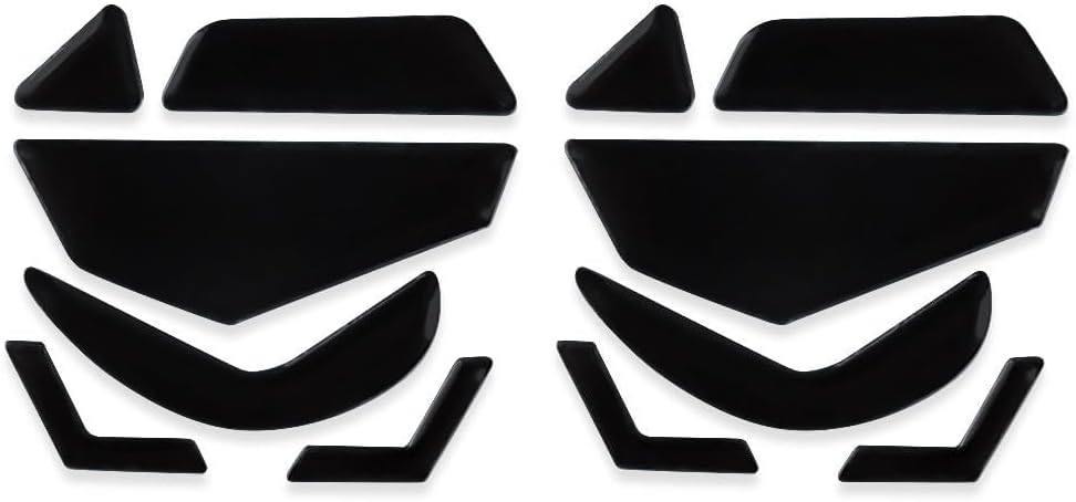 HUYUN 2 Sets Mouse Skatez & Mouse Feet & Mice Feet & mouseskates Replacement for Logit G502 Proteus Core / G502 Proteus Spectrum / G502 Hero Wired Mouse
