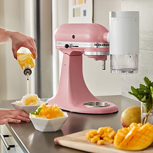 KitchenAid Shave Ice Attachment, KSMSIA, White, 4 Molds Best Deals and