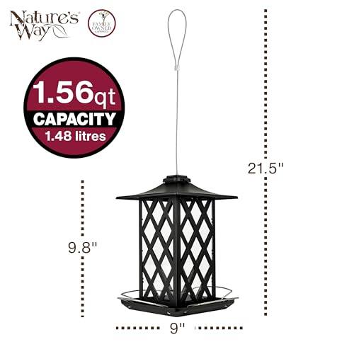 Nature'S Way GAZ-I2 Outdoor Garden Décor Hanging Wild Bird Seed Feeder thumb #1