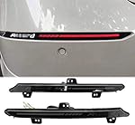 Dreamseek LED Reflector Tail Light for Honda Accord 2018 2019 2020 2021 2022 Rear Bumper Brake Lamp with Dynamic Sequential Turn Signal PNP Smoke Lens