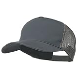 e4Hats.com New Big Size Trucker Mesh Cap - Grey OSFM