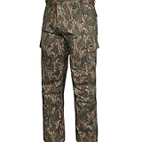 Mossy Oak Cotton Mill 2.0 Camo Hunting Pants for Men Camouflage Clothes, X-Large, Greenleaf