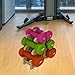 kowaku Dumbbell Rack Dumbbell Storage Shelf Bracket Space Saving Stable Wooden 3 Layers Weight Holder for Home Gym Full Body Workout