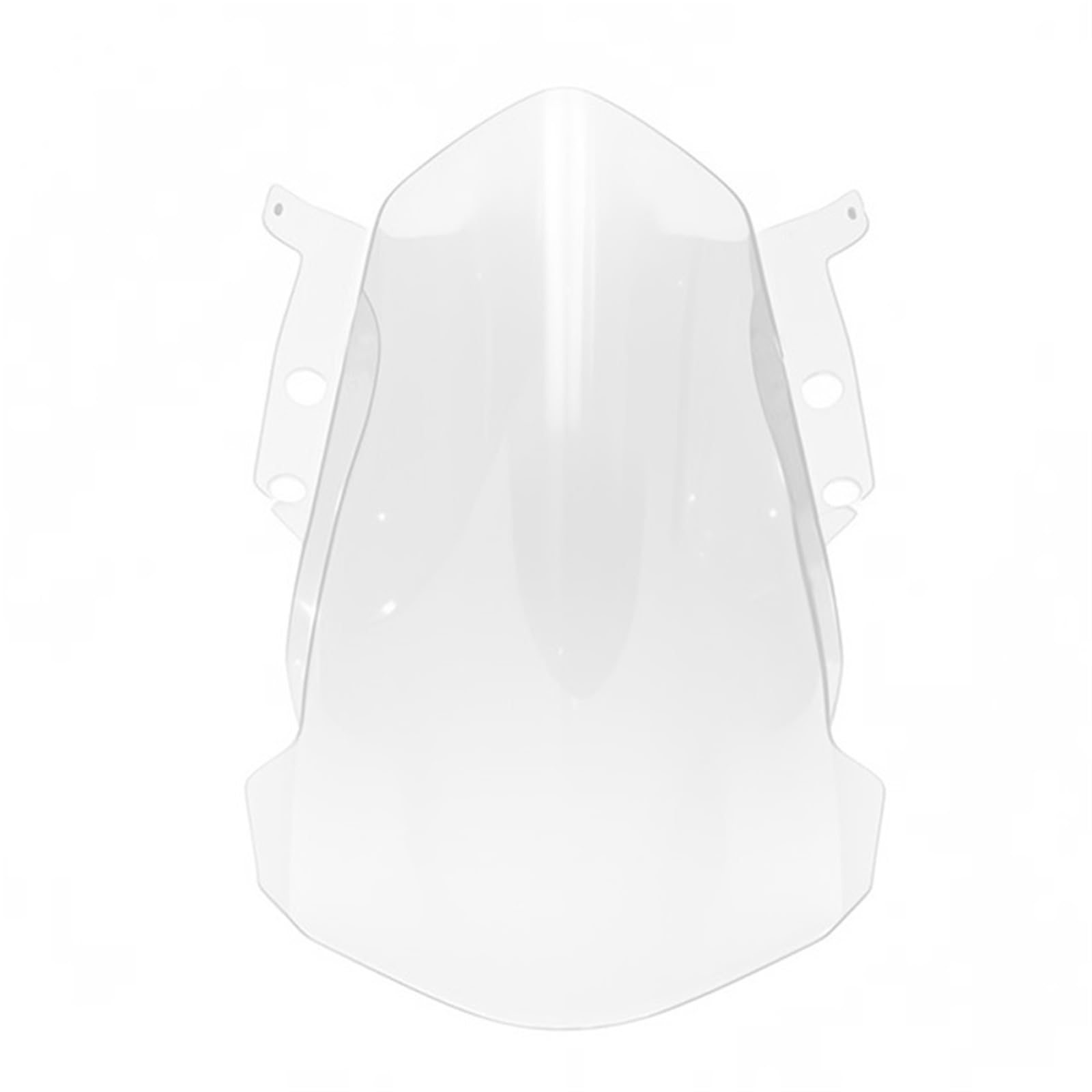 Deflektor motocykla Pasuje do motocykla Daytona 660 2024 2025 Szyba przednia Podwójna osłona przednia z otworem wentylacyjnym(Clear)