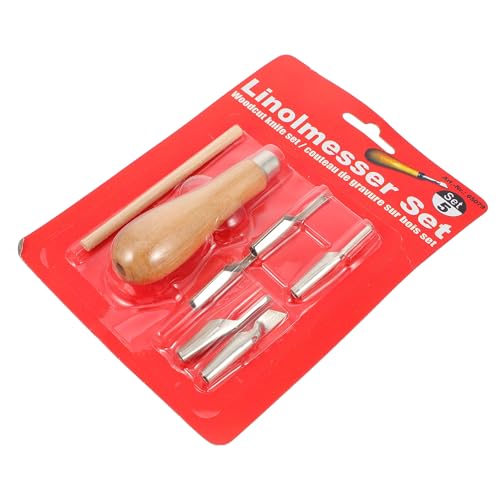 Mipcase Set de Couteaux de Sculpture DIY avec Spatule Peinture Manche Ergonomique pour Dessin sur Toile Gravure et Modelage Artistique