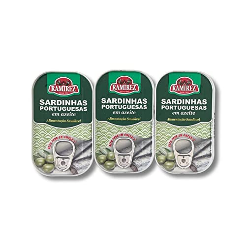 Portugiesische Sardinen In Olivenöl - 3 x 125 g - Ramirez - Portugal