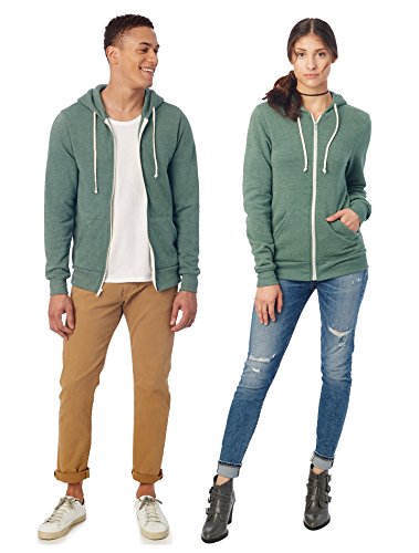 Image of Alternative All Gender Adult's Rocky Eco-Fleece Zip Hoodie