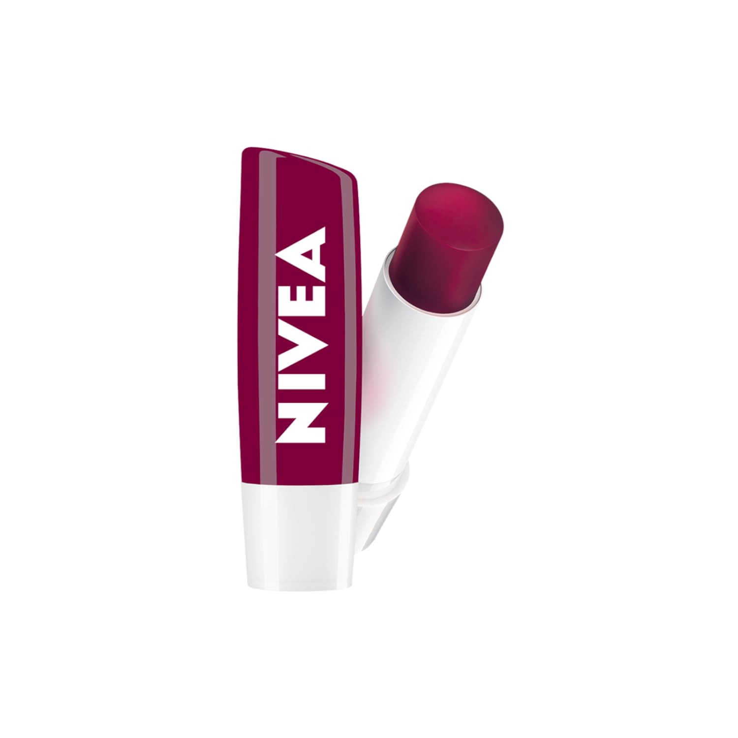 NIVEA Pflegende Lippenstift Blackberry Shine, 4,8g – Ansicht 2