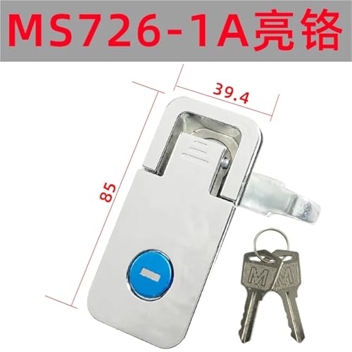 Serrure à compression à poignée réglable MS726 finition Bright - 3