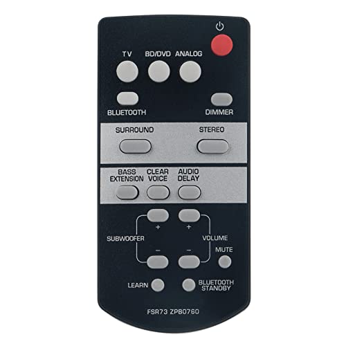 Mando FSR73 ZP80760 para solucionar fallos de botones en barras de sonido Yamaha YAS105