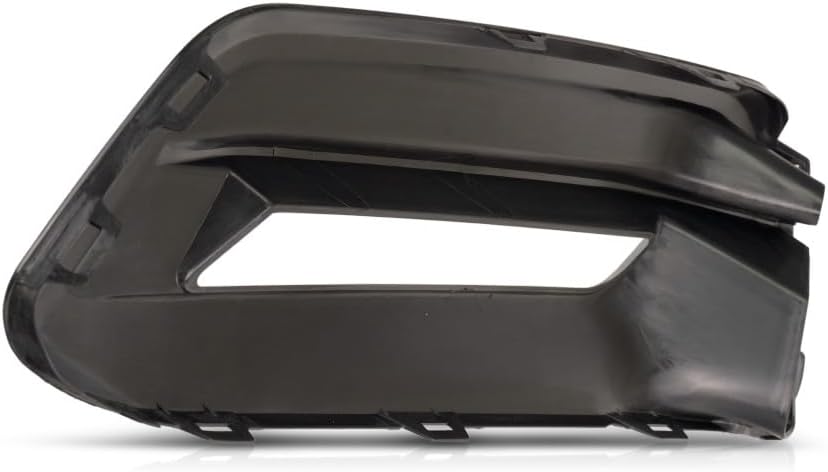 For Honda Accord 2018 2019 2020 Fog Light Bezel Passenger Side | Front | Black | With Fog | PP Plastic | For Sedan Model Only | Excluded Hybrid Model | For HO1039140 | 71102TVAA10, HD198-127CCR