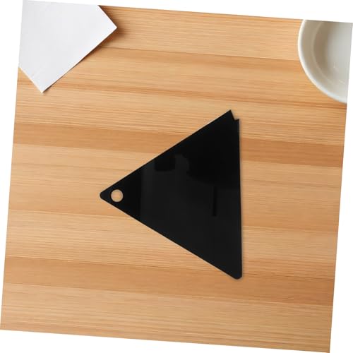 Toyvian Raspador de Cera para Esquís 2 Piezas Triángulo y Rectángulo Herramienta para Encerar Tablas de Snowboard Accesorio Resistente y Portátil para Mantenimiento en Deportes de - imagen 6