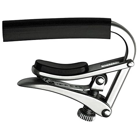 Shubb C1N Acoustic Guitar Capo, Brushed Nickel Cover