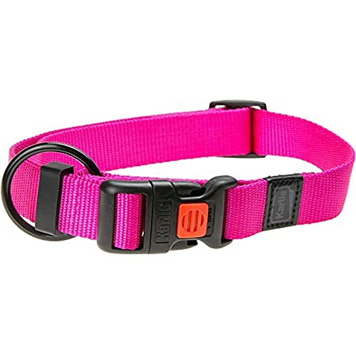 Karlie Art Sportiv Plus Halsband verstellbar neue universal Farben Mix and Match L: 45 - 65 cm B: 25 mm L pink