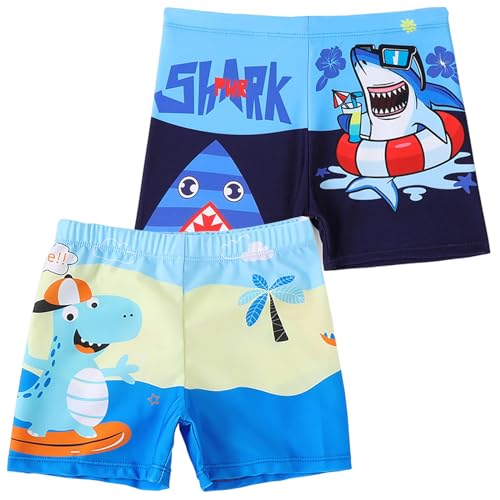 Boxers de bain séchage rapide garçon maillot piscine plage 2x