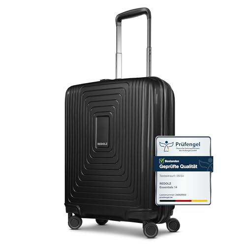 REDOLZ Valise Cabine Rigide | Petit Trolley 40 x 23 x 55 cm avec Soufflet Extensible +5 cm | polypropylène léger et résistant | Ultra‑léger Seulement 2,9...