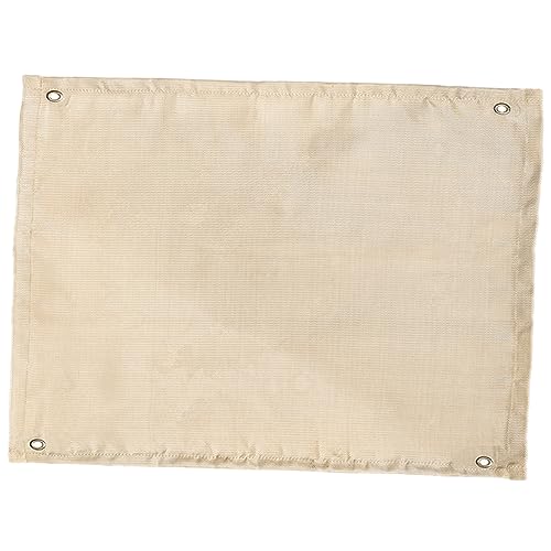 GALPADA Camping Fireproof Cloth Blanket Cover Portable Camping Accessories Pit Mat Mats Outdoor Heat Protector Camping Mat Folding Camper Large Garden Fire Place Mat Fire Mat Glass Fiber