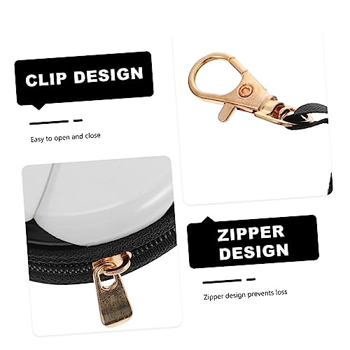 BESPORTBLE 2pcs Cartoon Purse Mini Wallet for Boys and Girls Fun Football Shape Tinplate Change Pouch for Storing Keys and Items Bright Colors and Adorable Design3