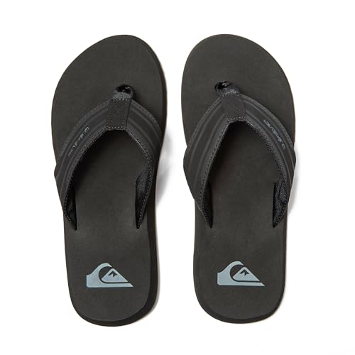 Quiksilver Monkey Wrench Flip Flops for Men, Arch Support Athletic Mens Sandals, Size 6 to 15 Thong Mens Slides4